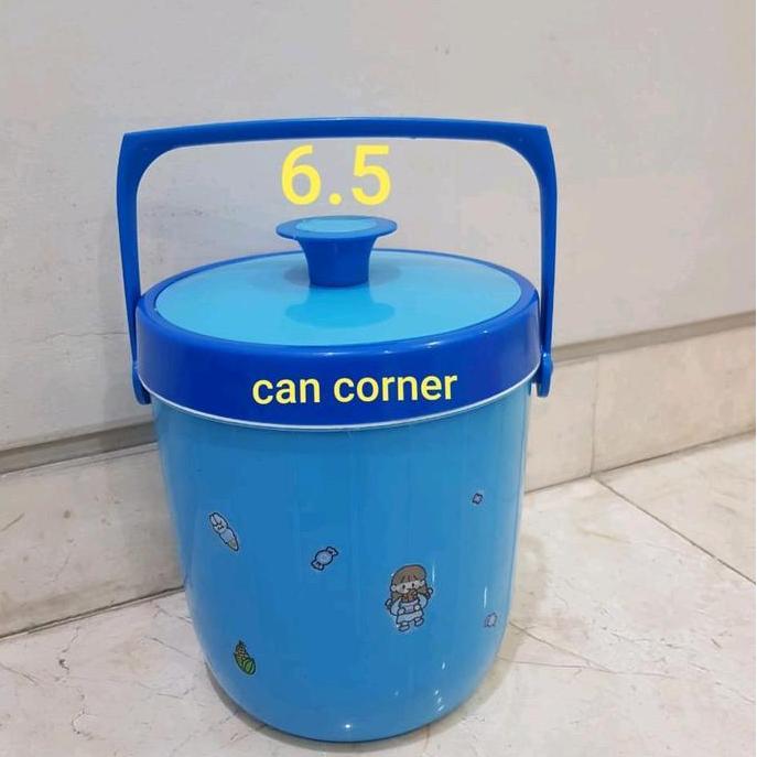Rice Ice Bucket 6.5 Termos Nasi Termos Es Batu 6.5 Termos Nasi Mini termos este Hijau Vacuum termos 