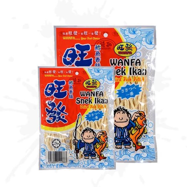 Wanfa Sna Ikan Wanfa Snek Juhi Sna Ikan Malaysia 50G 120G