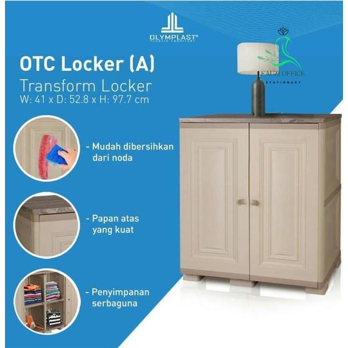 Otc Locker Olymplast Transform Cabinet Lemari Bayi Credenza