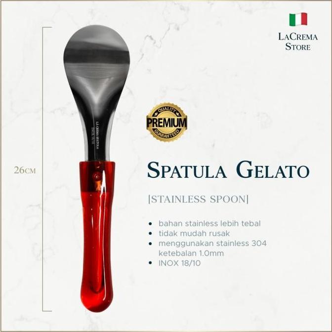 TERBARU - spatula scoop ice cream gelato 26cm