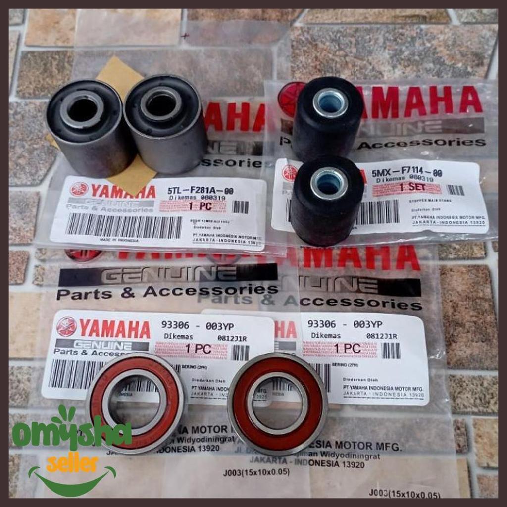 High Quality Bosh Arm Bosh Engine Mounting + Bearing 6003 + Bosh Fork Yamaha Mio Sporty Mio Smile So