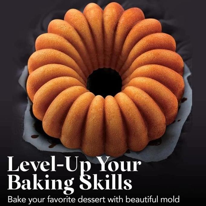 Loyang Sultan Classic - Cetakan Marmer Anti Lengket, Loyang Kue Bolu Classic