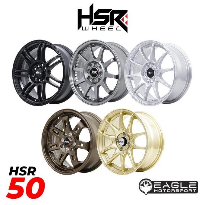 Terlaris Velg Mobil Ring 14 Hingga Ring 22 Hsr Wheel - Hsr50