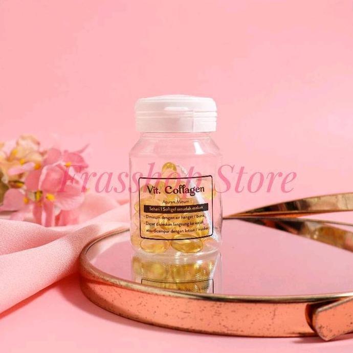 VIT COLLAGEN | WHITE C COLLAGEN | SKIN WHITENING SOFTGEL - PEMUTIH Mencerahkan