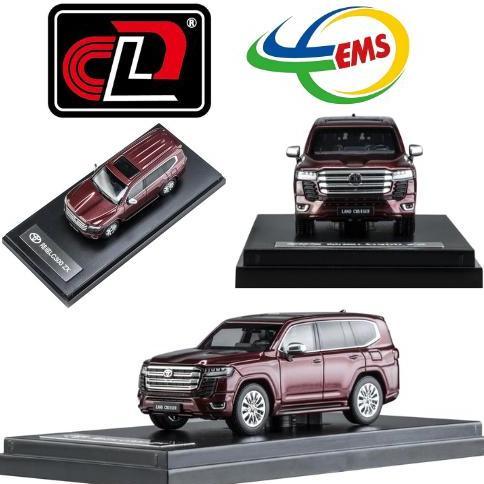 LCD64027-ZX-RE - LCD MODELS 1/64 TOYOTA LAND CRUISER LC300-ZX RED A2158