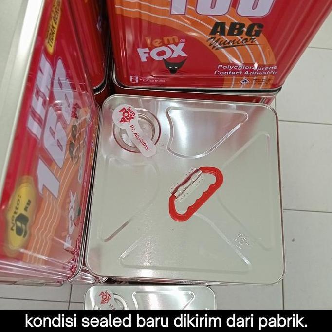 Lem 168 ABG Yunior Lem kuning merk fox 9kg