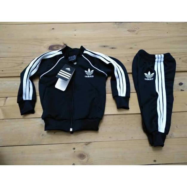 Termurah Satu Set Adidas Anak Tracktop + Jogger