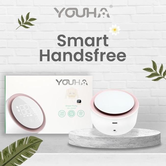 YOUHA SMART HANDSFREE / Pompa Asi Elektrik Ganda / Double Handsfree breast pump / Pumping asi portab