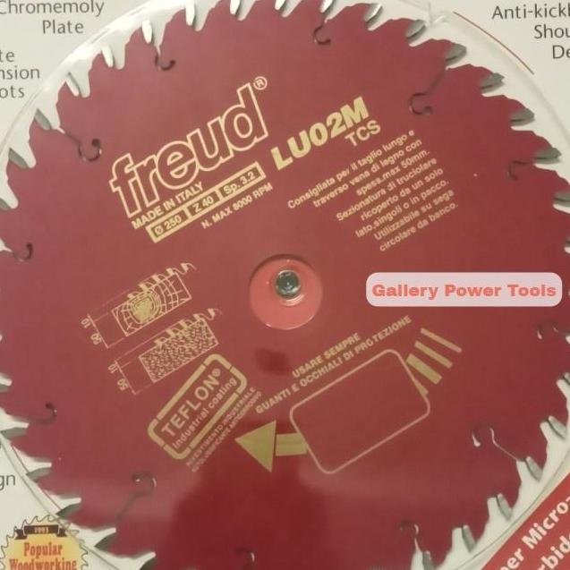 Freud 10 inch mata 40 lobang As 30 mm