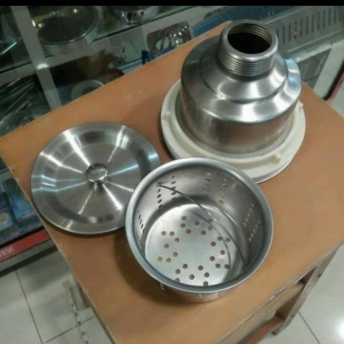 AFUR BAK CUCI PIRING JUMBO/AFUR SINK 14CM STAINLES/SARINGAN PEMBUANGAN