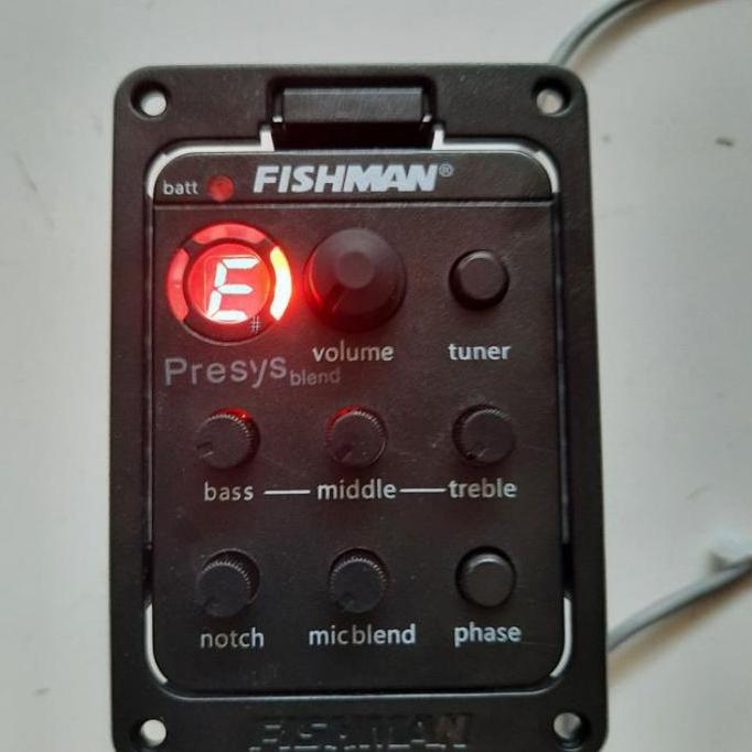 Preamp Fishman EQ blend original akustik/EQ Fishman blend