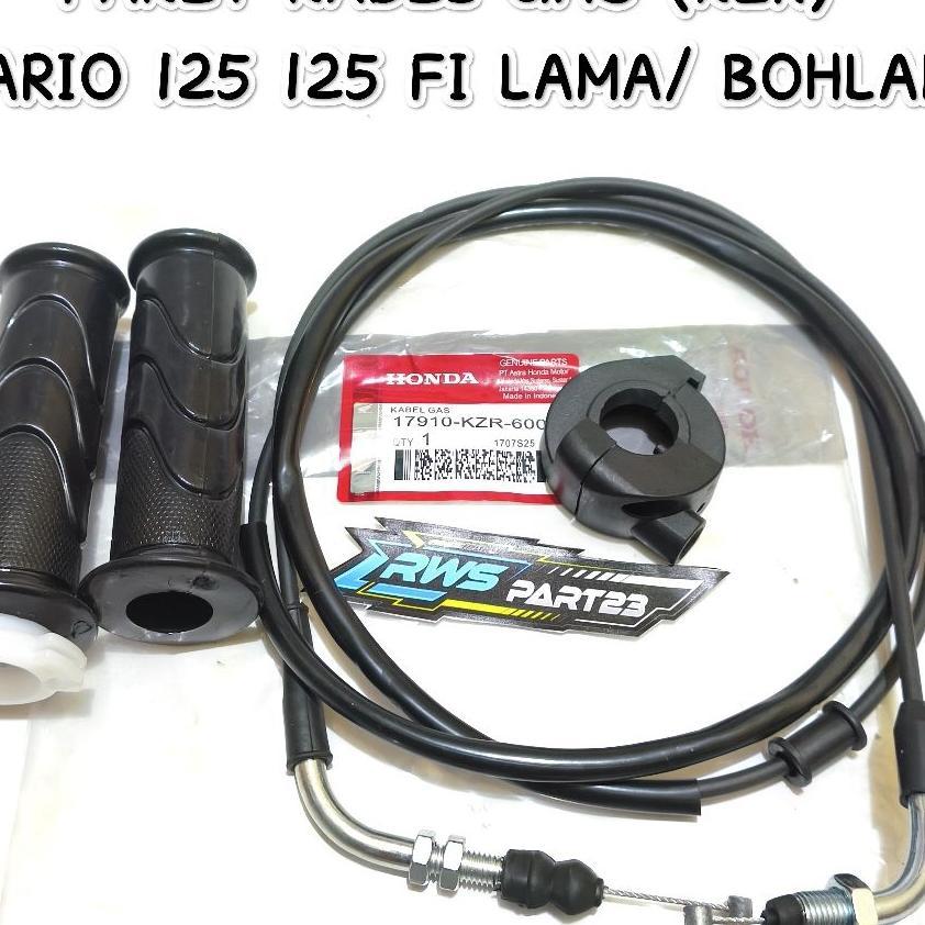 Paket Kabel Gas Kzr Set Rumah Gas Handgrip  Vario 125 Fi Lama