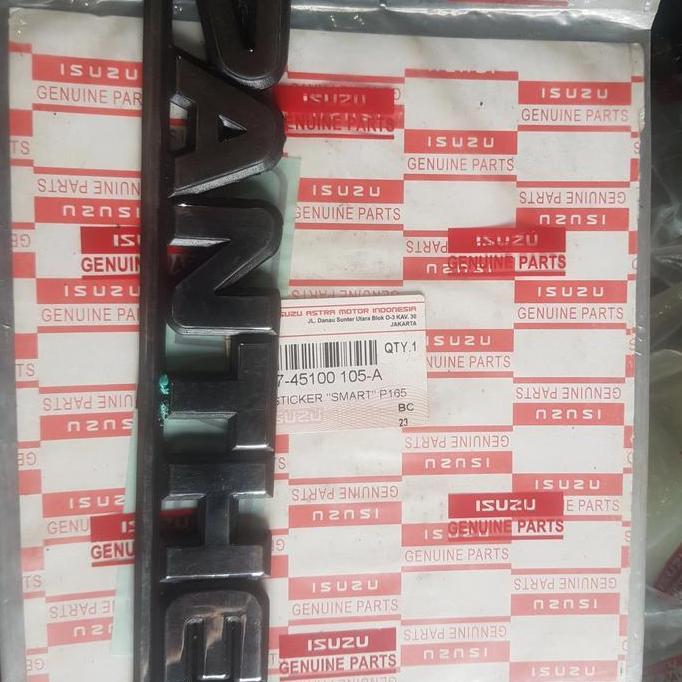 emblem panther panther kotak ori model lebar
