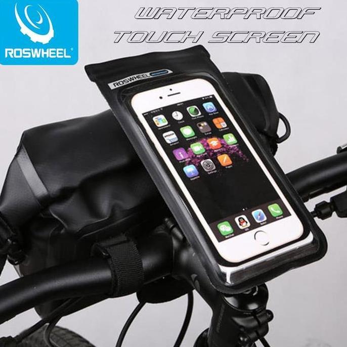 Tas Holder HP Waterproof Handlebar Sepeda - Roswheel