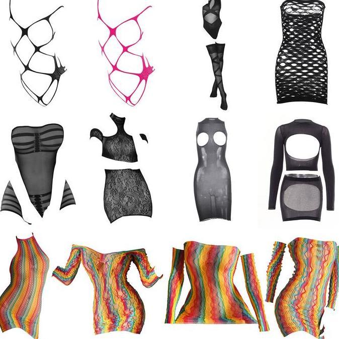 Lingerie Sexy Bodystocking Body Stocking Wanita Seksi
