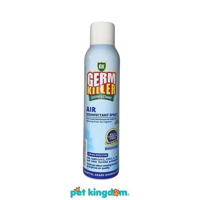 Pet Kingdom Germ Killer 300 ml Pengharum & Disinfektan Udara Semprotan Desinfektan Sanitizer Ruangan