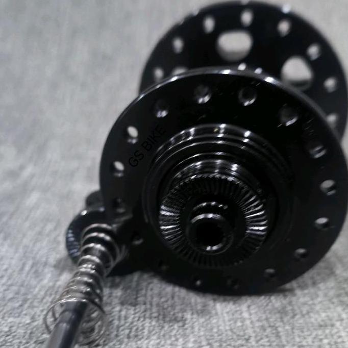 ENTITY 2in1 15x100 TA QR 32H 6B Front Hub Depan 2 in 1 6-Bolt Sepeda