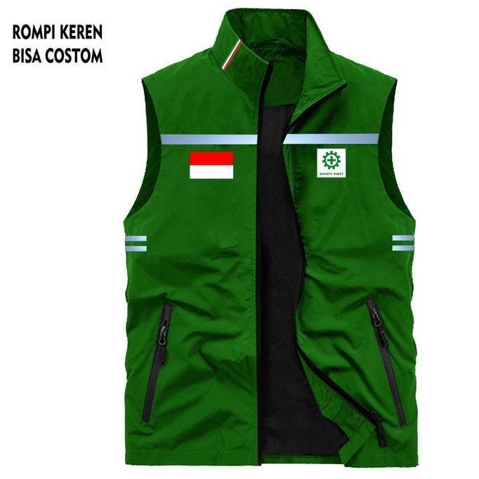 Terlaris  Rompi Safety Proyek Lapangan / Rompi Proyek Safety / Rompi Safety Tactical / Rompi Kerja L