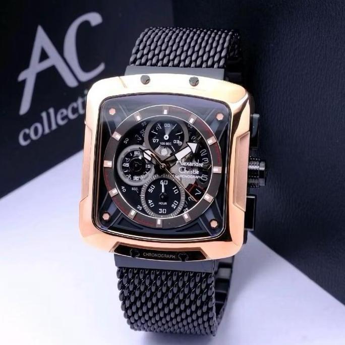 VERSI BARU | Jam Tangan Pria Alexandre Christie 3030 AC3030 / 3039 AC3039 (ORIGINAL) Watches