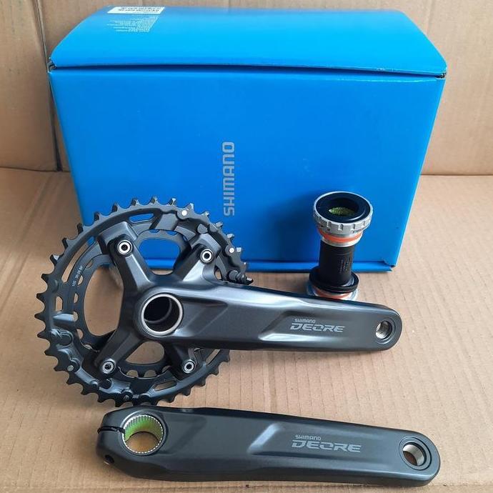 Crankset Crank Shimano Deore M5100 Dual Chainring 2 Speed 26 36T Ori