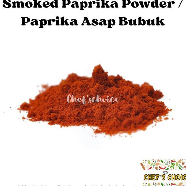Smoked Paprika Powder Gram Smoke Paprika Powder Paprika Bubuk
