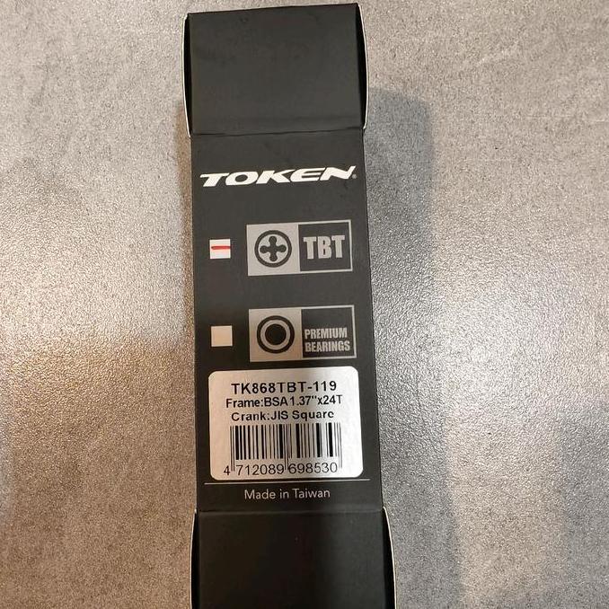 TOKEN BB Bottom Bracket ceramic bearing Titanium TK 868 TBT -119 bromptonN