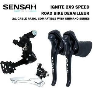 sensah ignite 9 speed - compatible with Shimano Road series