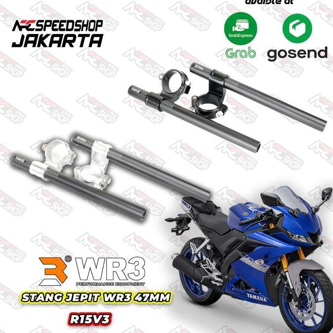 Stang Clip On / Stang Jepit WR3 47mm Yamaha R15V3