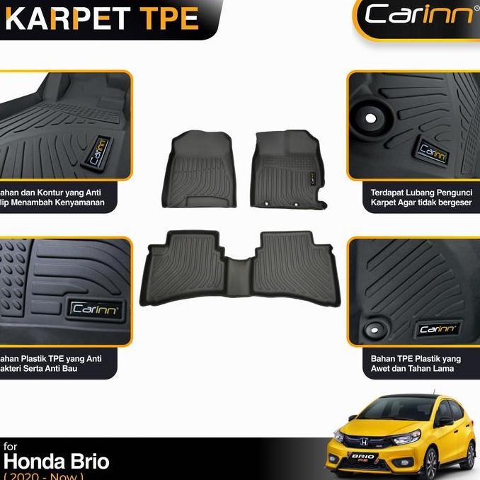 Carinn Karpet 3D Honda Brio 2020-Now