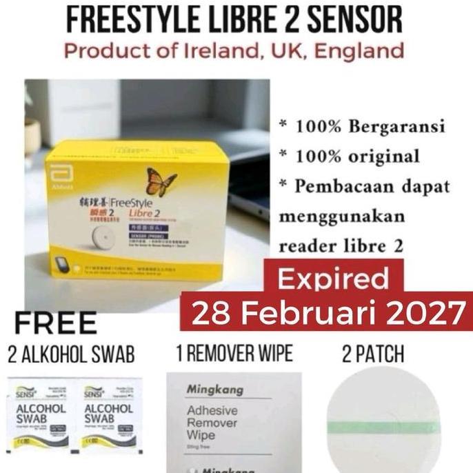 FREESTYLE LIBRE 2 SENSOR  ABBOTT