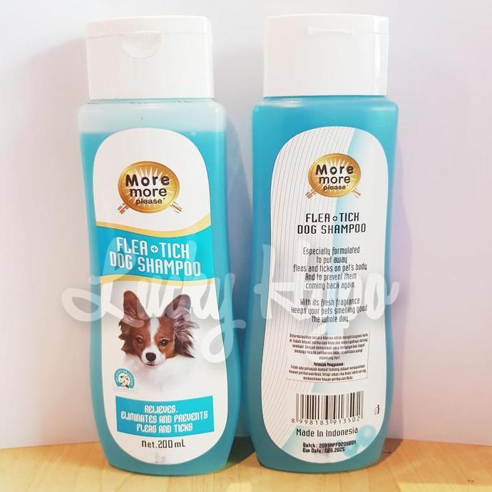 Gennew- Aomi- Shampoo Anti Kutu Anjing More More Flea & Tick Shampoo For Dogs 00Ml