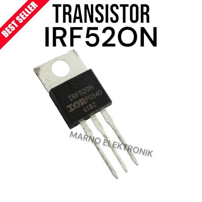 TRANSISTOR IRF 520N IRF520N IRF-520N ORI ORIGINAL ASLI A2162