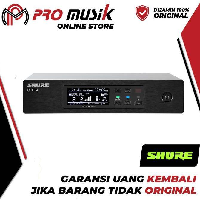 SHURE QLXD4 Digital Wireless Receiver