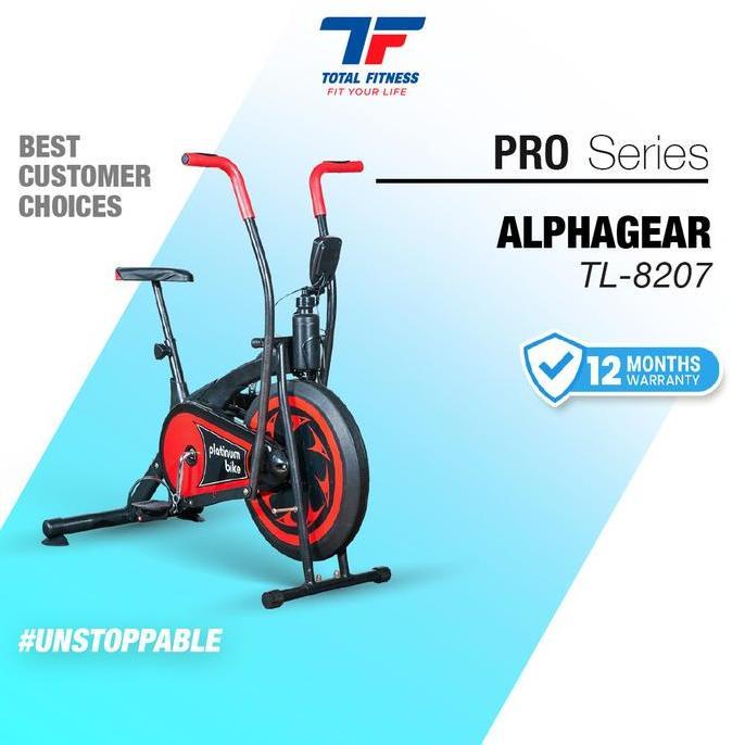 TOTAL FITNESS Sepeda Statis Olahraga Indoor Platinum Bike TL 8207