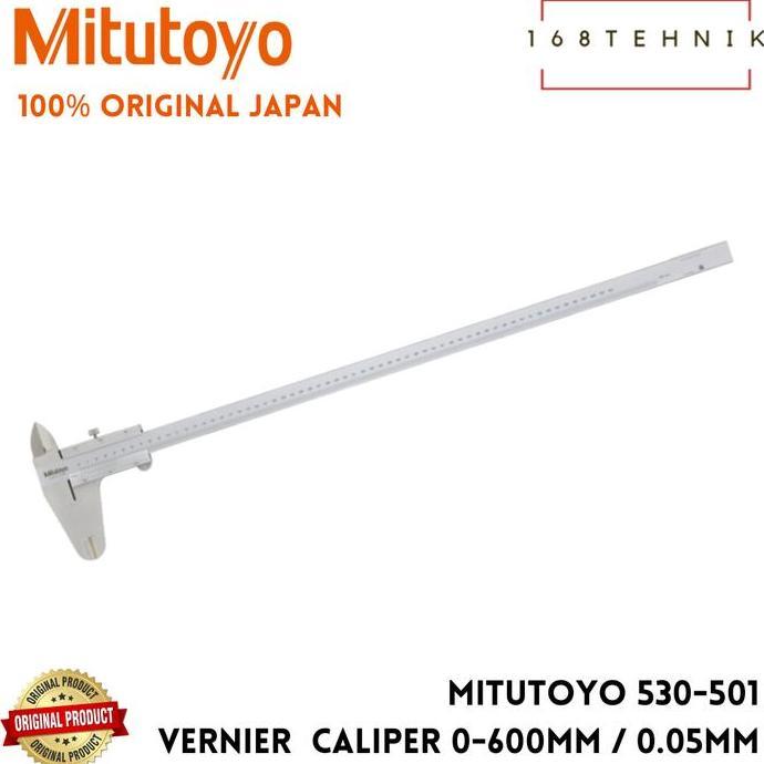 Mitutoyo 530-501 Vernier Caliper 0-600Mm / 24" / 0.05 Mm
