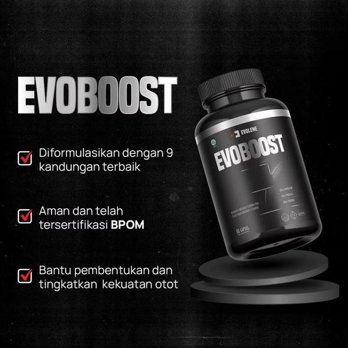 Muskel- Evolene Evoboost 60 Kapsul - Testobooster Tribulus