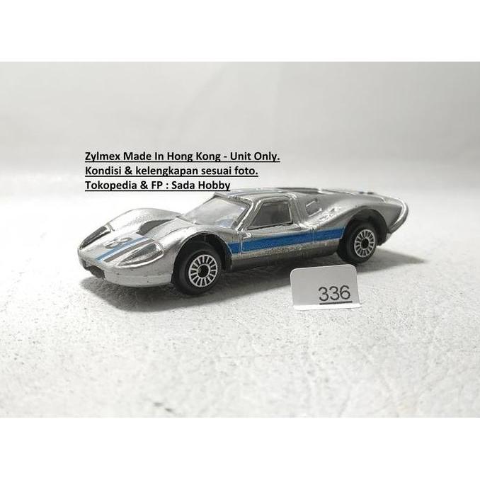 VINTAGE ZYLMEX FORD MK IV NO 3 SILVER MADE IN HONG KONG UNIT ONLY CADATOYS