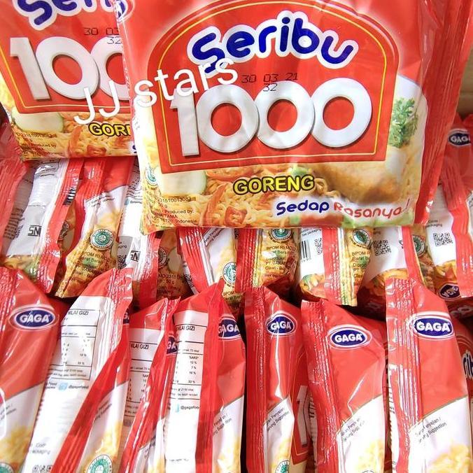 Nui- Mie Gaga Goreng 1 Dus Isi 40 Bungkus