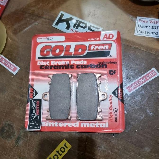 KAMPAS REM DEPAN SUZUKI GSR GSF 400 600 650 1200 1250 GOLD FREN 032 BEST SELLER