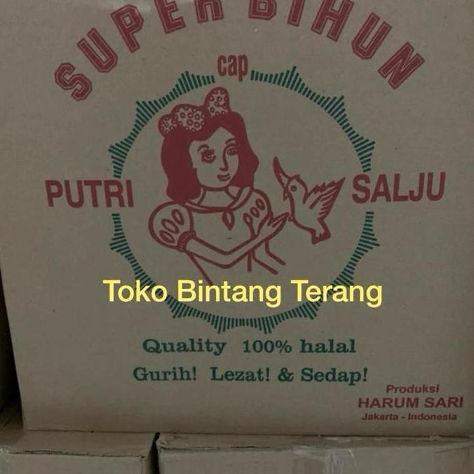 Nui- Super Bihun Cap Putri Salju / Bihun Beras 1 Dus/Karton 5 Kg [Kargo]