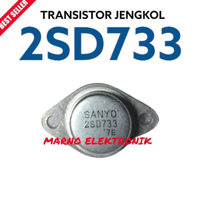 TRANSISTOR TR JENGKOL 2SD733 D 733 D733 ASLI ORI ORIGINAL A2162