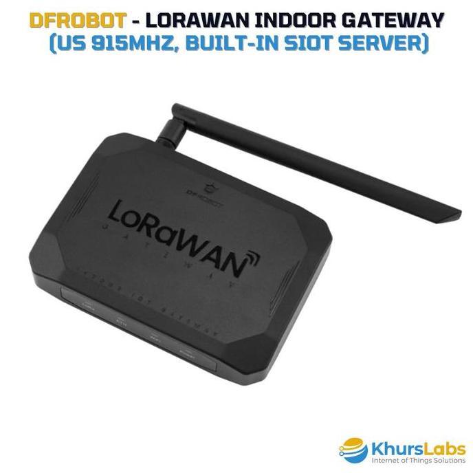 DFROBOT - LORAWAN INDOOR GATEWAY US 915MHZ BUILT-IN SIOT SERVER  - MODULE IOT DENGAN LORA GATEWAY WE