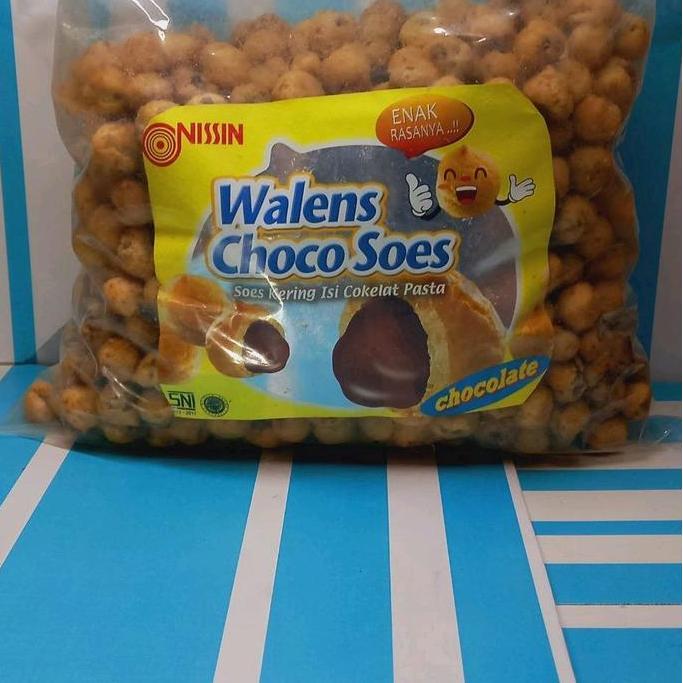 Snack Kiloan Walens Soes Coklat By Nissin 1Kg Food