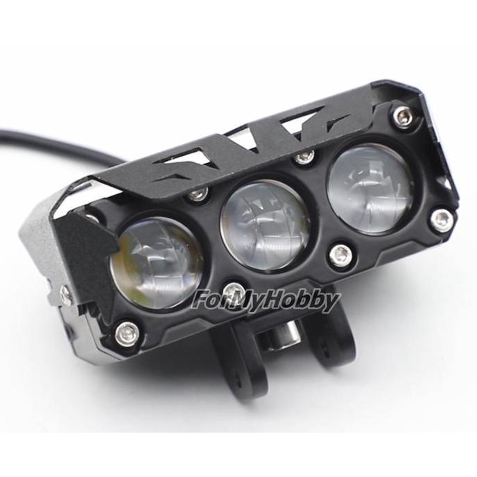 Lampu Projie Led Super Foglamp Tembak Sorot Laser Foglamp Sql 3 Mata