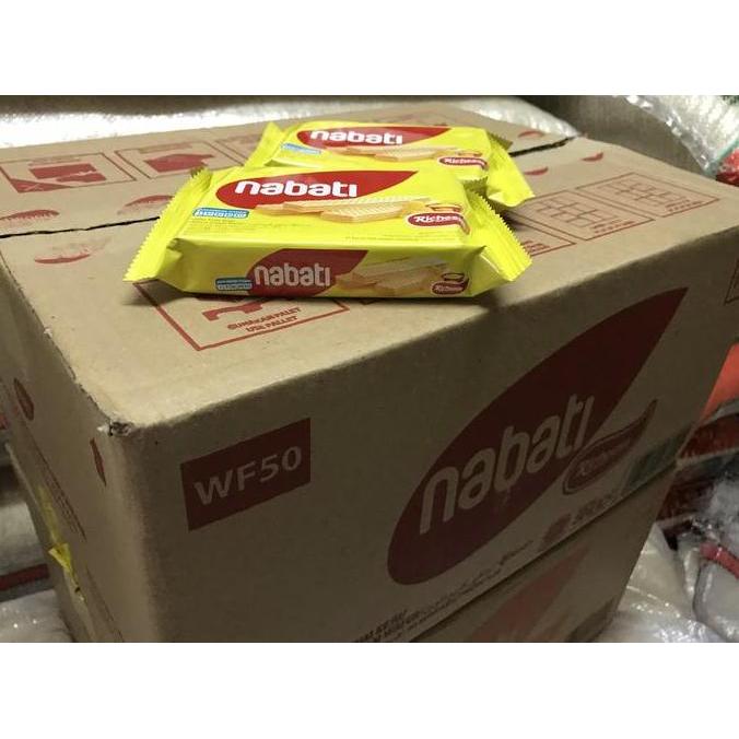 Nabati Wafer Cheese Cream 2000 (1 Dus 60 Pcs)