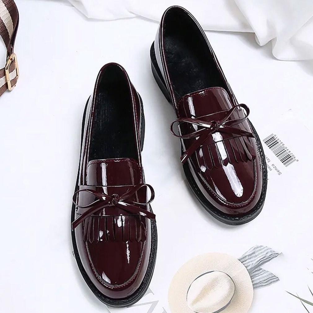 Original Dtsshop Sepatu Docmart Wanita Sepatu Loafers Wanita Sepatu Slipon Docmart Oxford Indian