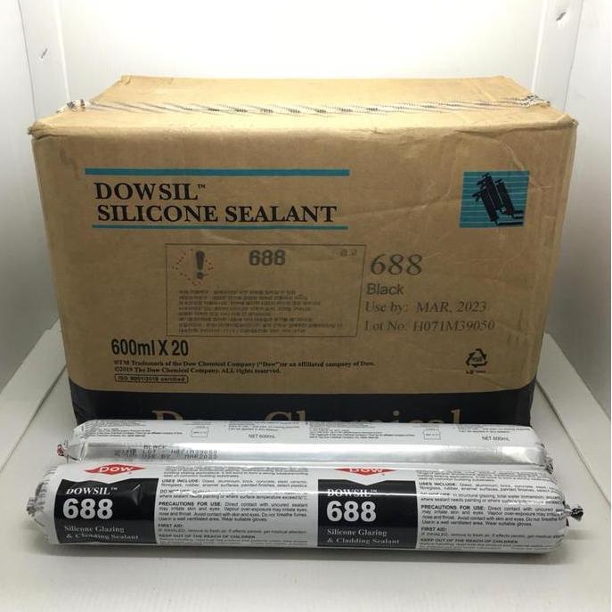 TERBARU - Dowsil 688 Silicone Sealant (Black)