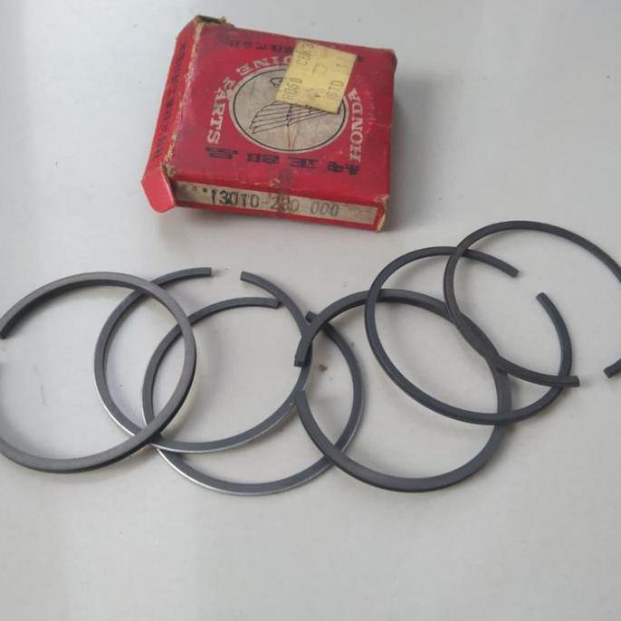 Ring piston Honda CB125 twin ovs 0.25.50 original nos