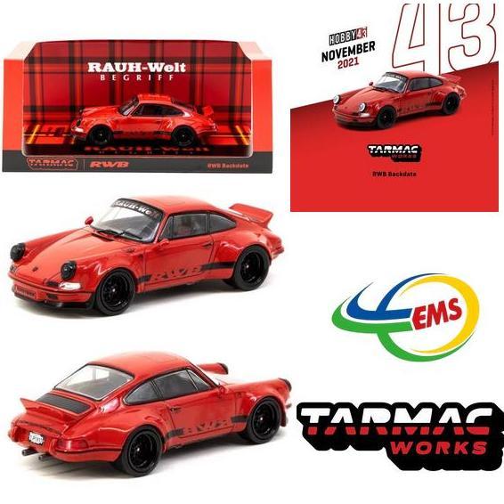 T43-018-RE - TARMAC WORKS 1/43 RWB BACKDATE RED A2158