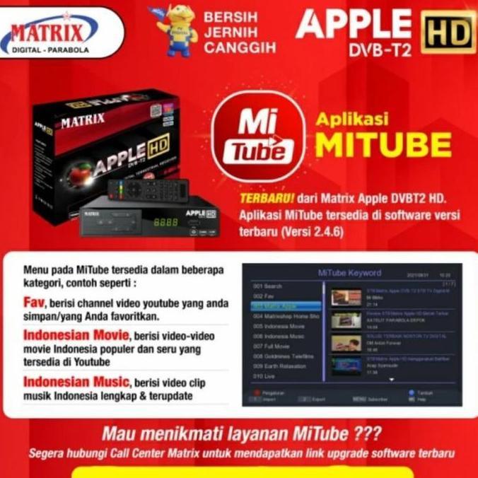 Matrix Apple Merah Stb tv digital